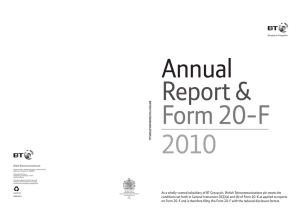 Annual  Report &amp; Form 20-F
