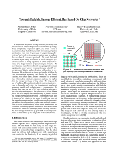 Towards Scalable, Energy-Efficient, Bus-Based On-Chip Networks