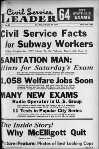64 Civil  Service  Facts Subway  Worliers hr