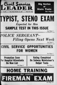 YPIST,  STENO  EXAM POLICE  SERGEANT