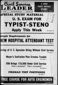 TYPIST-STENO NEW  HOSPITAL  AHEHDANT  TEST A  NEW, ^