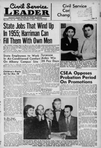 State Jobs That Wind Up In 1955; Harriman Can
