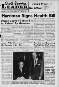 Harriman Signs Health Bill Folk's Pron^&#34;-' On Attenc
