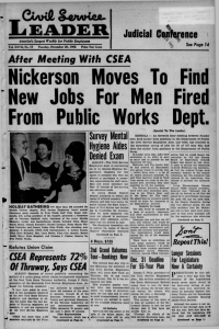 Nickerson Moves To Find New Jobs For Men Fired