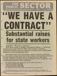 HAVE CONTRACT&#34; Substantial raises for state