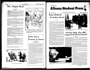 The Campus Mood WEDNESDAY, APRIL 14,1971 ALBANY STUDENT PRESS PAGE 12