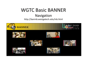 WGTC Basic BANNER Navigation