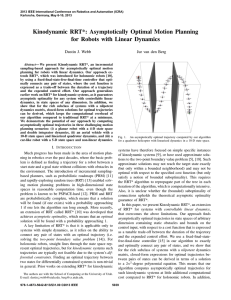 Kinodynamic RRT*: Asymptotically Optimal Motion Planning for Robots with Linear Dynamics