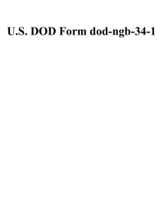 U.S. DOD Form dod-ngb-34-1