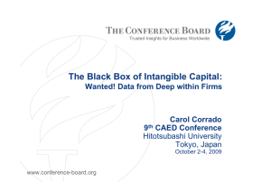 The Black Box of Intangible Capital: Carol Corrado 9