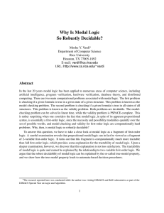 Why Is Modal Logic So Robustly Decidable?
