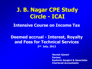 J. B. Nagar CPE Study Circle - ICAI