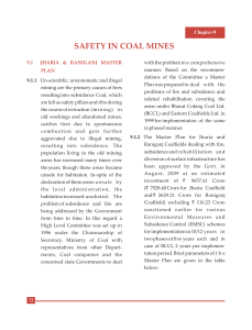 SAFETY IN COAL MINES