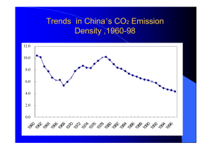 Trends  in China s CO Emission ’