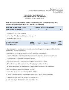 College of San Mateo Office of Planning, Research, and Institutional Effectiveness