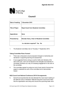 Council Agenda item 6.6