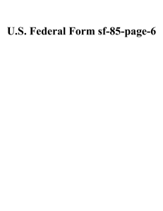 U.S. Federal Form sf-85-page-6