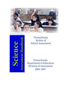 Assessment Handbook 2006–2007