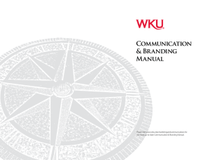 Communication &amp; Branding Manual