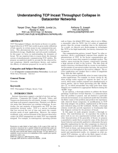 Understanding TCP Incast Throughput Collapse in Datacenter Networks