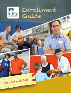 Enrollment Guide  6 Health Plans