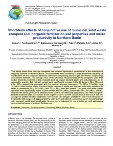 ernational Research Journal of Agricultural Science and Soil Science (ISSN:...