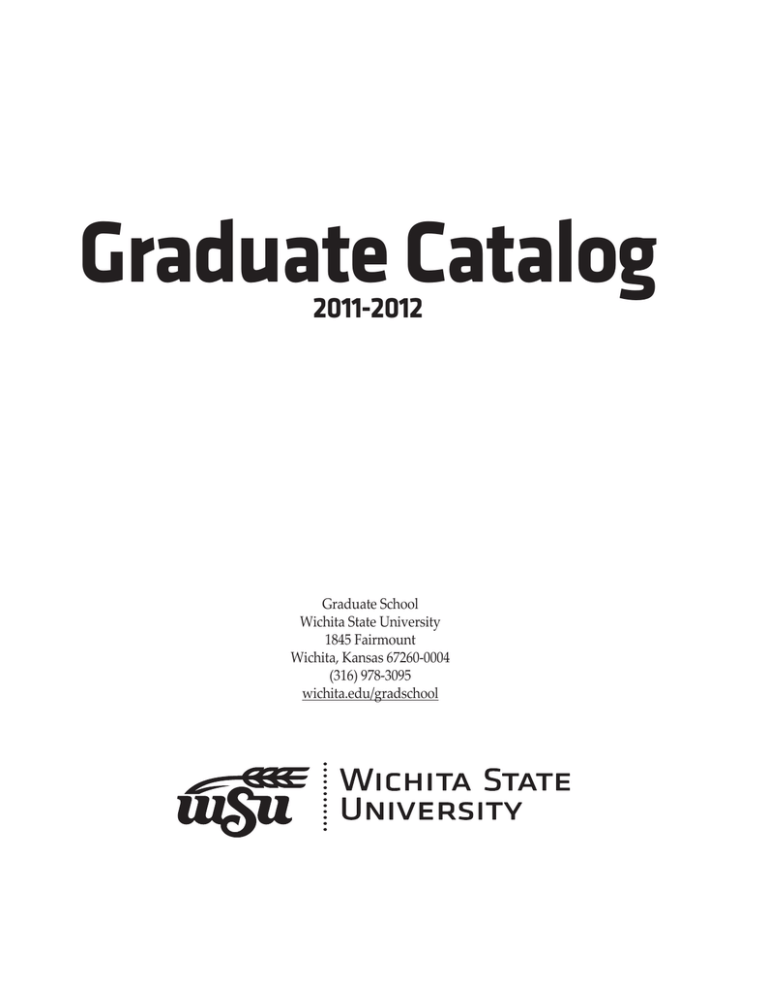 Graduate Catalog 20112012