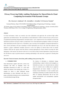 www.ijecs.in  International Journal Of Engineering And Computer Science ISSN:2319-7242