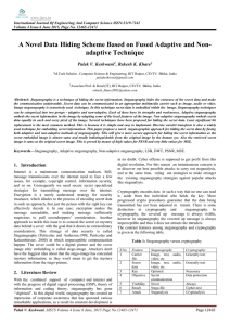 www.ijecs.in  International Journal Of Engineering And Computer Science ISSN:2319-7242