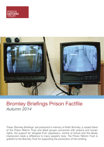Bromley Briefings Prison Factfile Autumn 2014