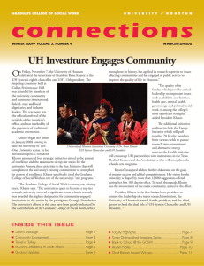 connections UH Investiture Engages Community O