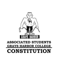CONSTITUTION  ASSOCIATED STUDENTS GRAYS HARBOR COLLEGE