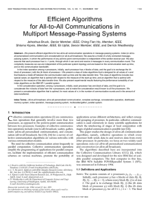 Efficient Algorithms for All-to-All Communications in Multiport Message-Passing Systems