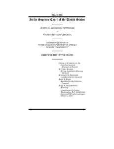 In the Supreme Court of the United States No. 12-895 J C.