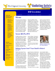 RSD Newsletter Welcome