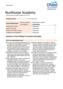 Nunthorpe Academy