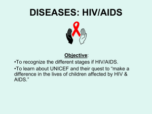 DISEASES: HIV/AIDS