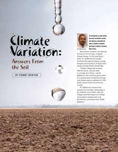 Climate Variation: