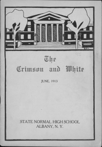 Qlrtmsnn  m h Mtjit^ STATE NORMAL HIGH SCHOOL ALBANY, N. Y.