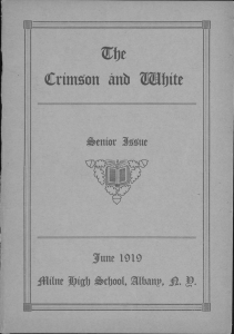 m)t Senior isisiue fune 1919