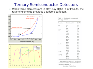 Ternary Semiconductor Detectors