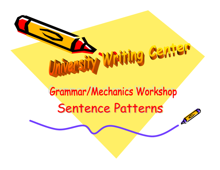 Sentence Patterns