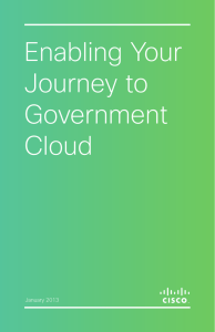 Enabling Your Journey to Government Cloud