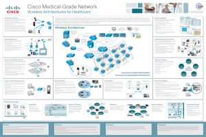 Cisco Medical-Grade Network Wireless Architectures for Healthcare