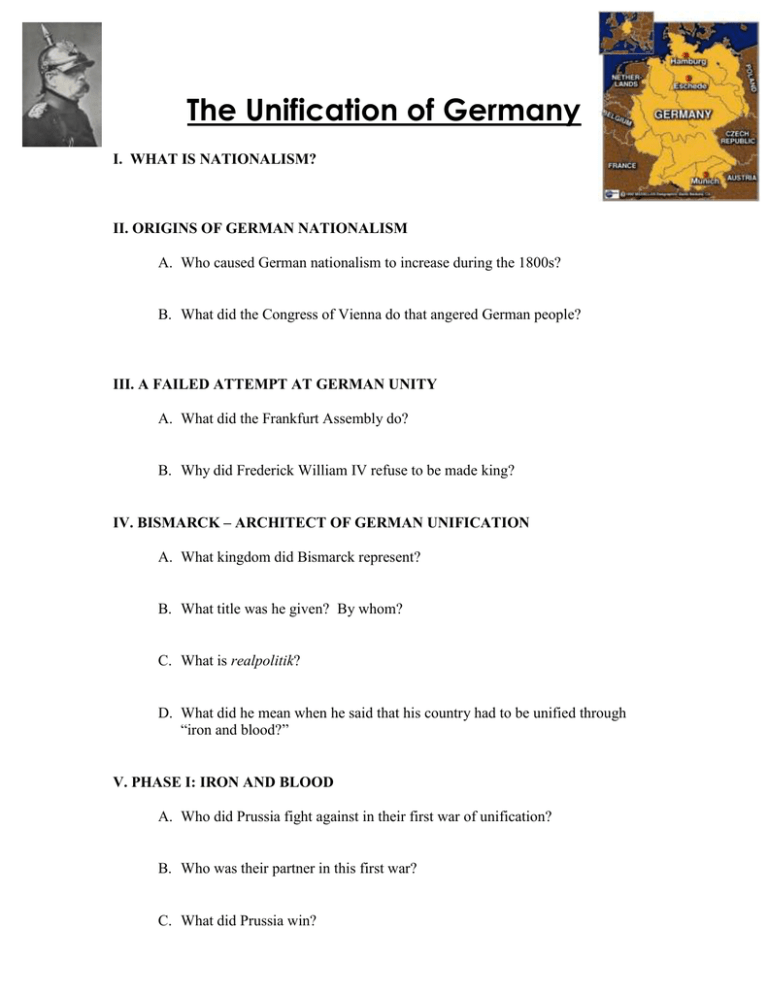 german unification essay