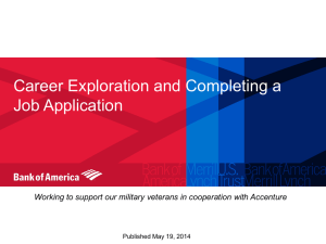 Career Exploration and Completing a Job Application Published May 19, 2014