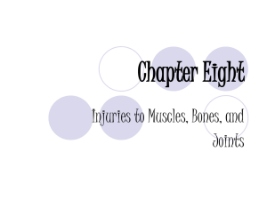 Chapter Eight Injuries to Muscles, Bones, and Joints