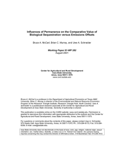 Influences of Permanence on the Comparative Value of