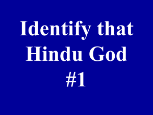Identify that Hindu God #1