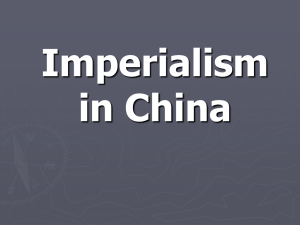 Imperialism in China